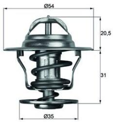 MAHLE Termostat Opel Porsche Vw (tx 13 80d)