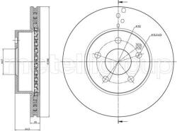 METELLI Brzdový kotúč METELLI 23-0934C (23-0934C)