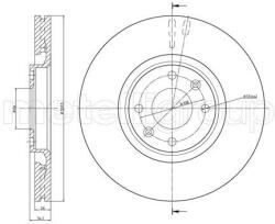 METELLI Brzdový kotúč METELLI 23-0751C (23-0751C)