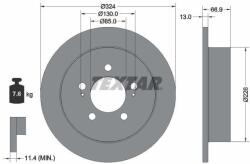 TEXTAR Brzdový kotúč TEXTAR 92347403 (92347403)