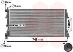 VAN WEZEL Chladič motora VAN WEZEL 49002037 (49002037)