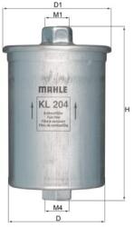 KNECHT Palivový filter KNECHT KL 204 (KL 204)