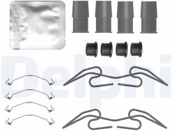 DELPHI Súprava príslušenstva, obloženie kotúčovej brzdy DELPHI LX0784 (LX0784)