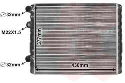 VAN WEZEL Chladič motora VAN WEZEL 58002129 (58002129)