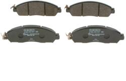 Bosch Sada brzdových platničiek kotúčovej brzdy BOSCH 0 986 424 837 (0 986 424 837)