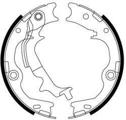 TRW Sada brzd. čeľustí parkov. brzdy TRW GS8817 (GS8817)