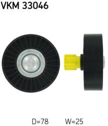 SKF Vratná/vodiaca kladka rebrovaného klinového remeňa SKF VKM 33046 (VKM 33046)