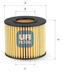 UFI Olejový filter UFI 25.116. 00 (25.116.00)