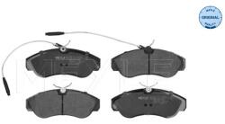 MEYLE Sada brzdových platničiek kotúčovej brzdy MEYLE 025 217 9919/W (025 217 9919/W)