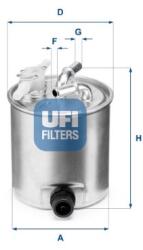UFI Palivový filter UFI 55.392. 00 (55.392.00)