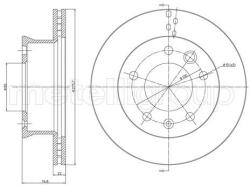METELLI Brzdový kotúč METELLI 23-0418 (23-0418)