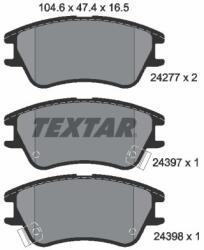 TEXTAR Sada brzdových platničiek kotúčovej brzdy TEXTAR 2427701 (2427701)