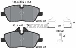 TEXTAR Sada brzdových platničiek kotúčovej brzdy TEXTAR 2391503 (2391503)