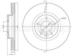 METELLI Brzdový kotúč METELLI 23-1476C (23-1476C)