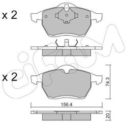 CIFAM Sada brzdových platničiek kotúčovej brzdy CIFAM 822-279-0 (822-279-0)