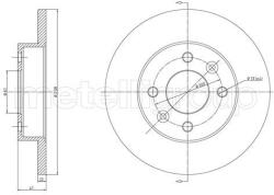 METELLI Brzdový kotúč METELLI 23-0082 (23-0082)