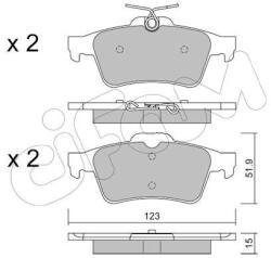CIFAM Sada brzdových platničiek kotúčovej brzdy CIFAM 822-337-3 (822-337-3)