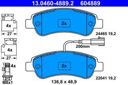 ATE Sada brzdových platničiek kotúčovej brzdy ATE 13.0460-4889.2 (13.0460-4889.2)