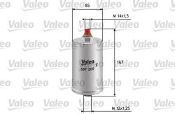 VALEO Palivový filter VALEO 587205 (587205)