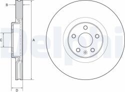 DELPHI Tarcza Ham. Przod (bg9231c)