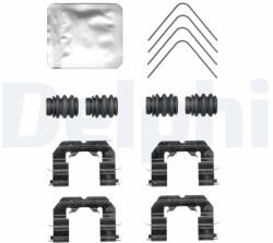 DELPHI Súprava príslušenstva, obloženie kotúčovej brzdy DELPHI LX0765 (LX0765)