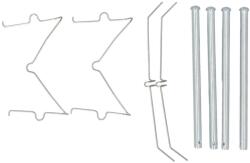 KAMOKA Súprava príslušenstva, obloženie kotúčovej brzdy KAMOKA 1130220 (1130220)