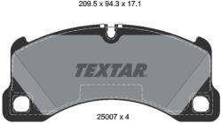 TEXTAR Sada brzdových platničiek kotúčovej brzdy TEXTAR 2500701 (2500701)