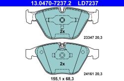 ATE Sada brzdových platničiek kotúčovej brzdy ATE 13.0470-7237.2 (13.0470-7237.2)