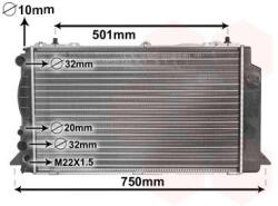VAN WEZEL Chladič motora VAN WEZEL 03002089 (03002089)