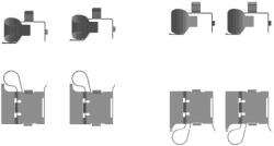 TEXTAR Súprava príslušenstva, obloženie kotúčovej brzdy TEXTAR 82556700 (82556700)