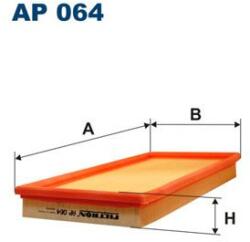 FILTRON Vzduchový filter FILTRON AP 064 (AP 064)