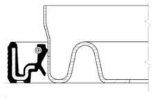 CORTECO Tesniaci krúżok kľukového hriadeľa CORTECO 12014727B (12014727B)