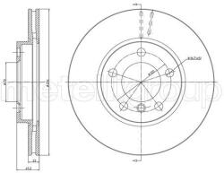 METELLI Brzdový kotúč METELLI 23-1408C (23-1408C)