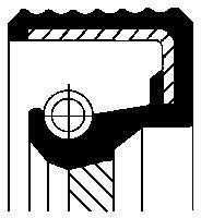 CORTECO Tesniaci krúżok vačkového hriadeľa CORTECO 20034087B (20034087B)