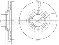 METELLI Brzdový kotúč METELLI 23-1079C (23-1079C)