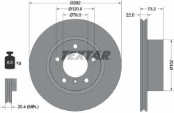 TEXTAR Brzdový kotúč TEXTAR 92132805 (92132805)