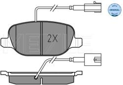 MEYLE Sada brzdových platničiek kotúčovej brzdy MEYLE 025 238 1118 (025 238 1118)