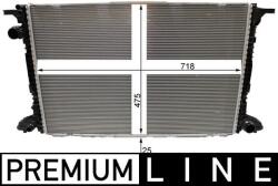 MAHLE Chladič motora MAHLE CR 2180 000P (CR 2180 000P)