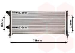 VAN WEZEL Chladič motora VAN WEZEL 17002250 (17002250)
