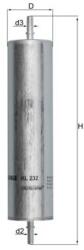 KNECHT Palivový filter KNECHT KL 232 (KL 232)