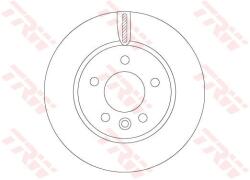 TRW Brzdový kotúč TRW DF6589S (DF6589S)