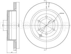 METELLI Brzdový kotúč METELLI 23-1348C (23-1348C)