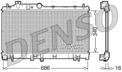 DENSO Chladič motora DENSO DRM36007 (DRM36007)