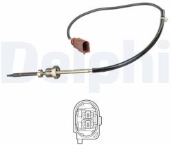 DELPHI Snímač teploty výfukových plynov DELPHI TS30259 (TS30259)