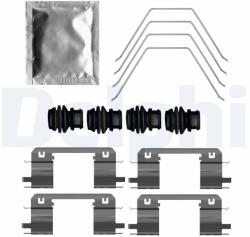 DELPHI Súprava príslušenstva, obloženie kotúčovej brzdy DELPHI LX0788 (LX0788)