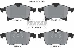 TEXTAR Sada brzdových platničiek kotúčovej brzdy TEXTAR 2383201 (2383201)