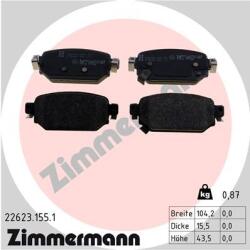 ZIMMERMANN Sada brzdových platničiek kotúčovej brzdy ZIMMERMANN 22623.155. 1 (22623.155.1)