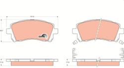 TRW Sada brzdových platničiek kotúčovej brzdy TRW GDB3217 (GDB3217)