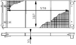 MAHLE Chlodnica Wody (cr 414 000s)