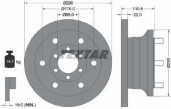TEXTAR Brzdový kotúč TEXTAR 93095100 (93095100)